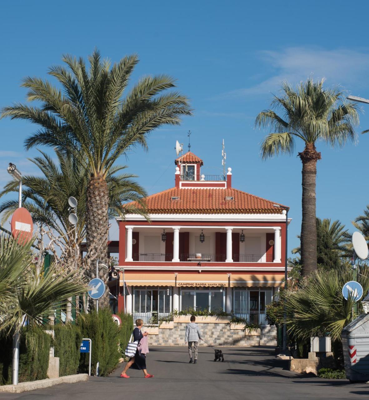 Camping Bahia Santa Pola Bagian luar foto